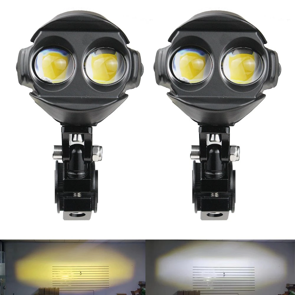 Projector Light 3 Inch Mini Auto Bi LED Projector Lens Headlight 60W 6000K 25000lm HID LED Bulbs