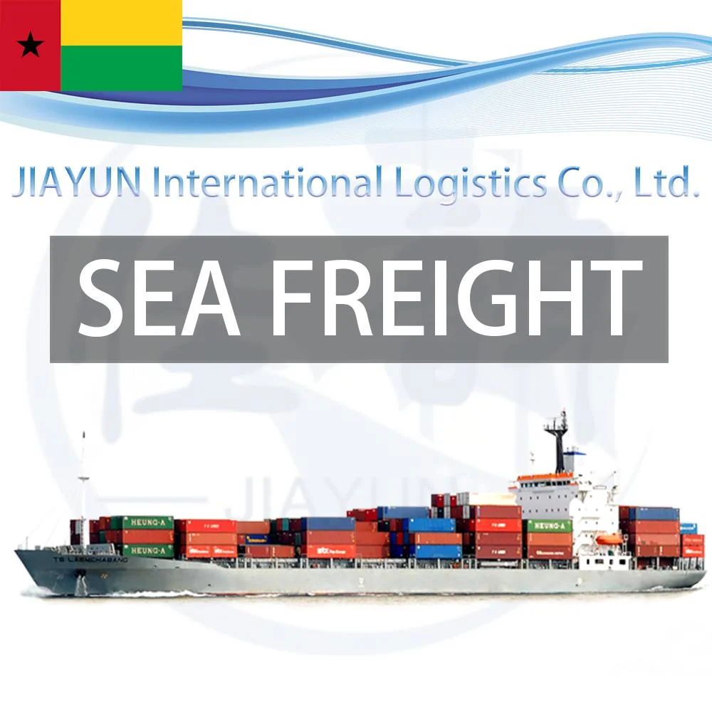 Sea Freight Forwarder أريكة الأثاث آلة المعدات الطبية كرسي السرير البراد DDU DDP ممتلئ أو أقل من حمل الحاوية من الصين إلى غينيا بيساو