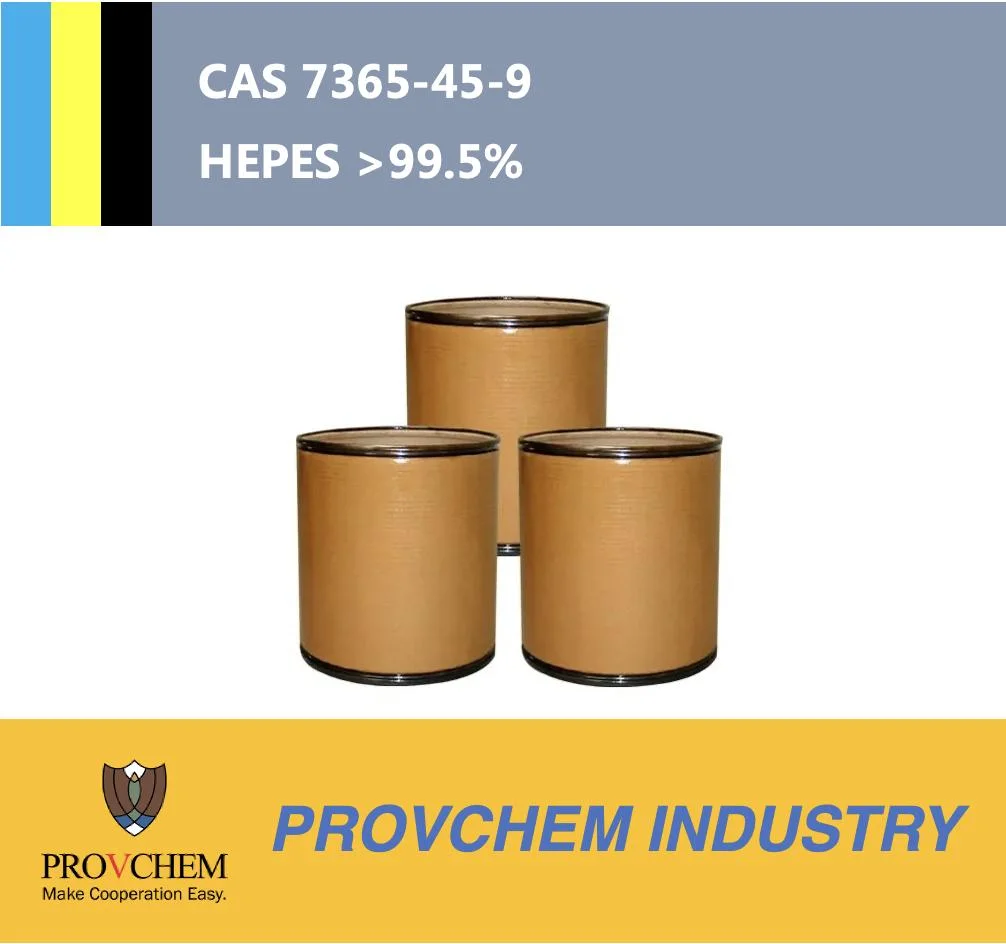 Hepes / CAS 7365-45-9 producto farmacéutico