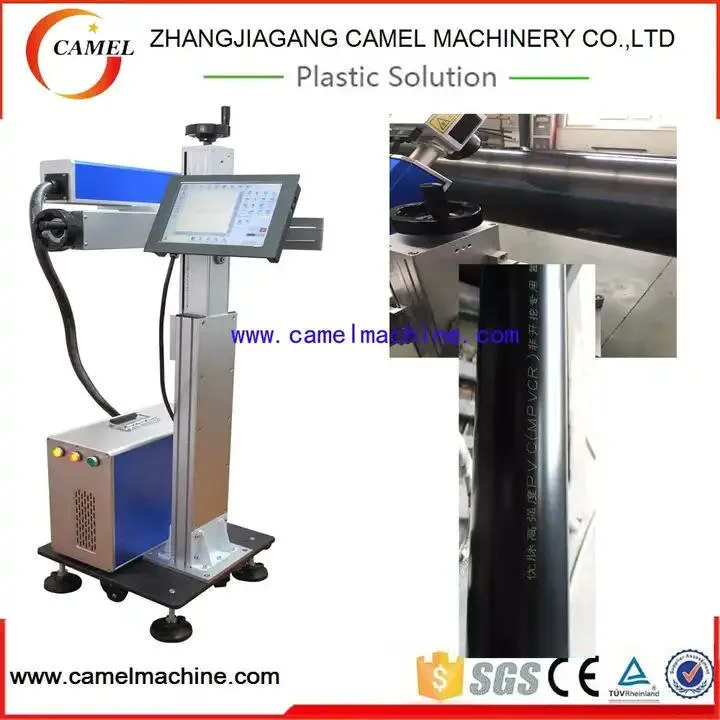 Fiber Laser Printer for PVC Pipe PE Cable Profile Laser Marking Machine