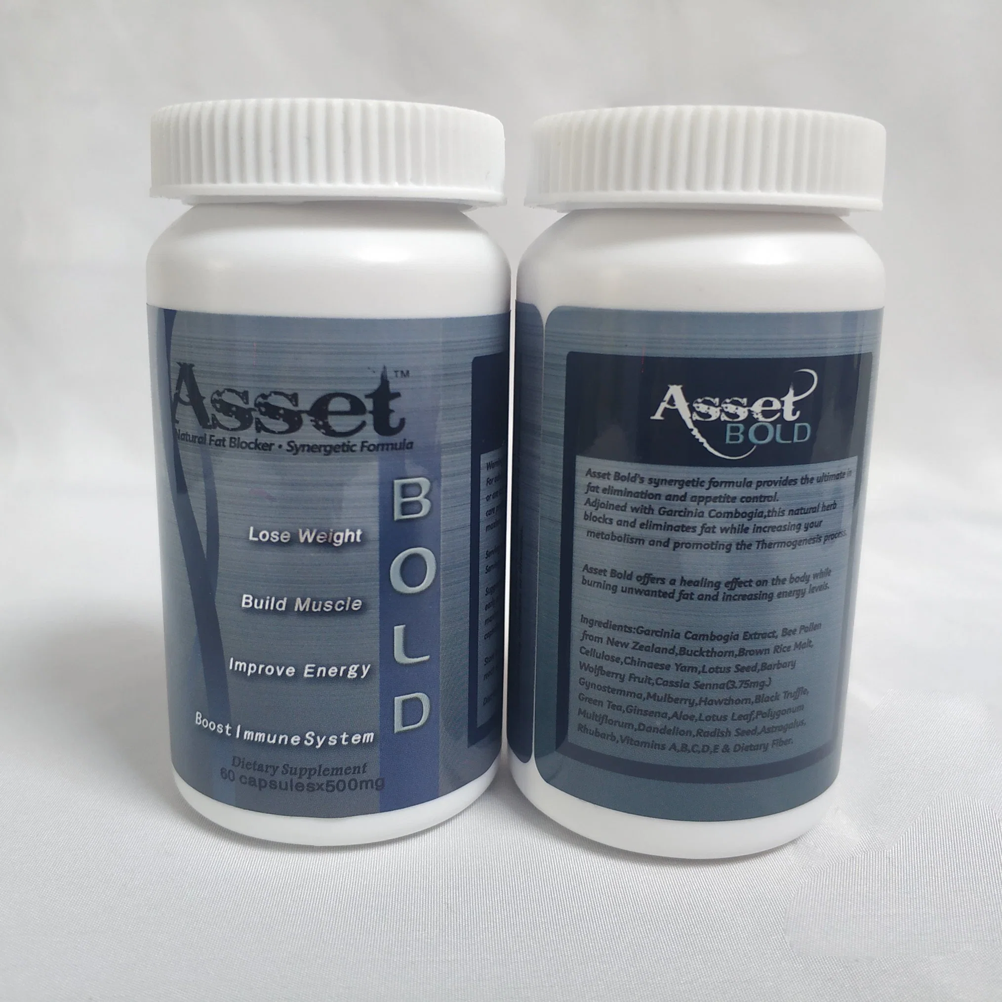 Asset Bold 100% Kapsel 100% Initial Active Bold Pills Strong Rote Effekt Farbe Asset Fett Schlankheitskapsel