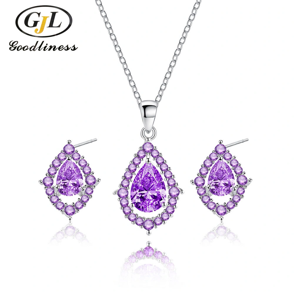 Bridal Drop Set Creative Zircon Wedding Jewelry Set