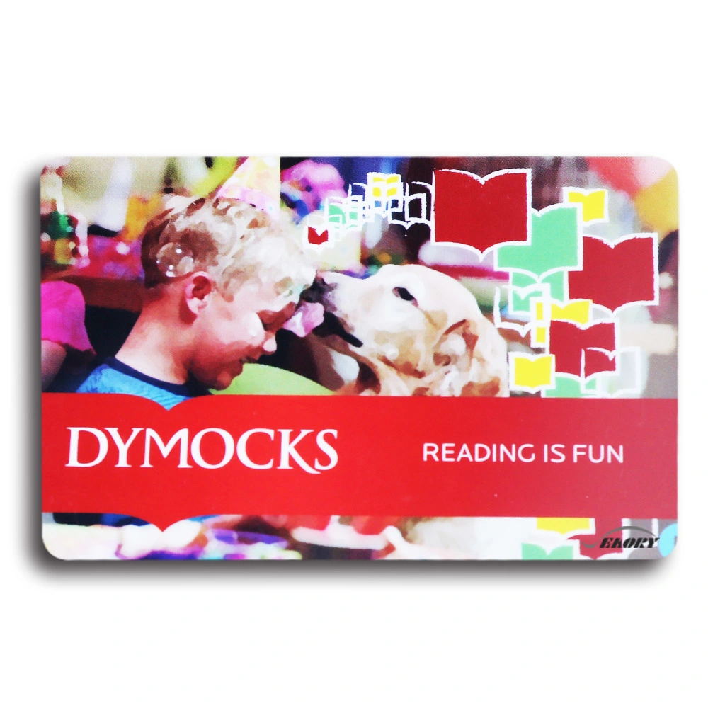 Magnetic Stripe Card with Lamination Frosted Personal Image