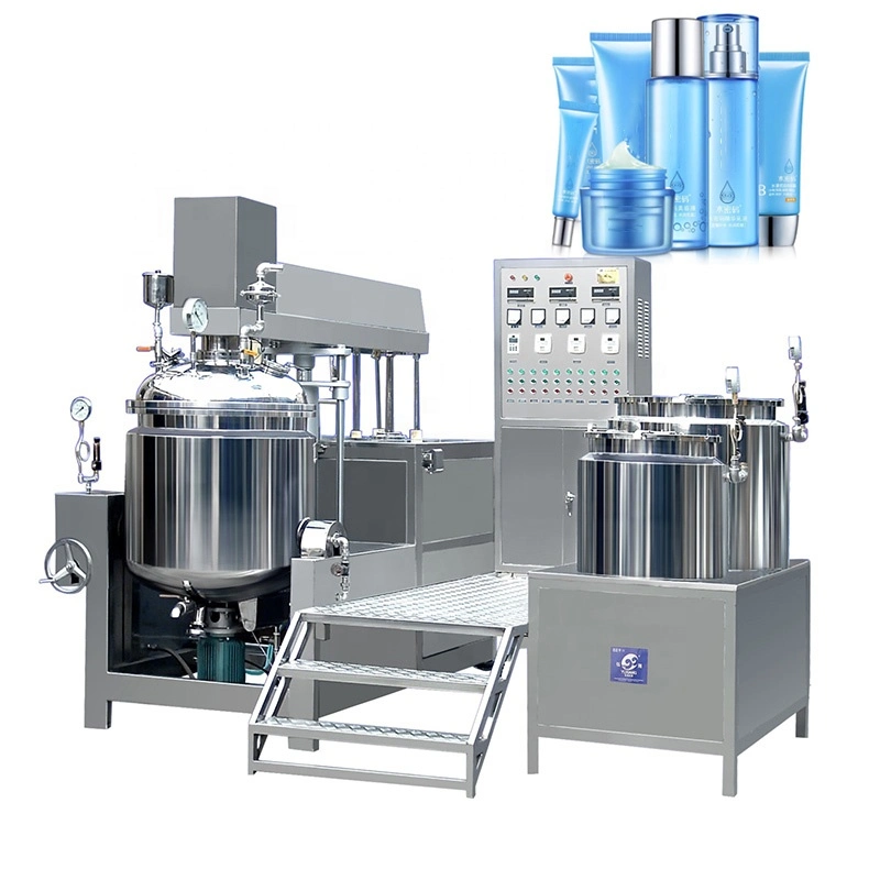 Apvo Vacuum Mayonnaise Making with Heating Food Grade Stainless Steel Homogenizer Emulsifier Mixer