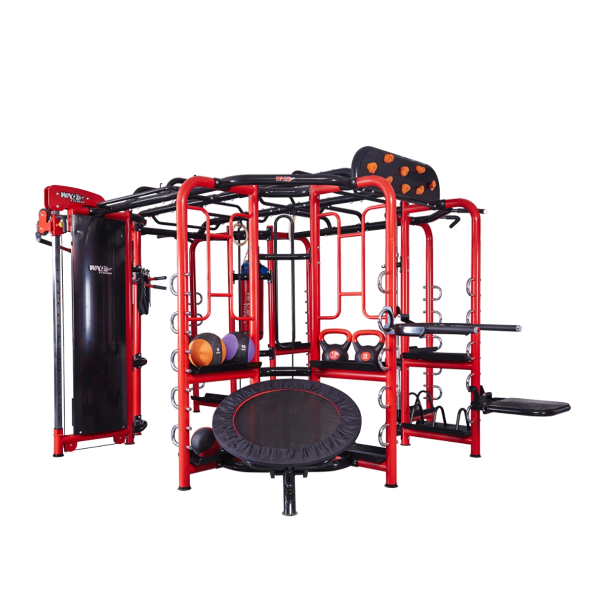 Crossfit Rack Multi-Station Intergrated Gym Machine Exercise Equipment in Gym Club