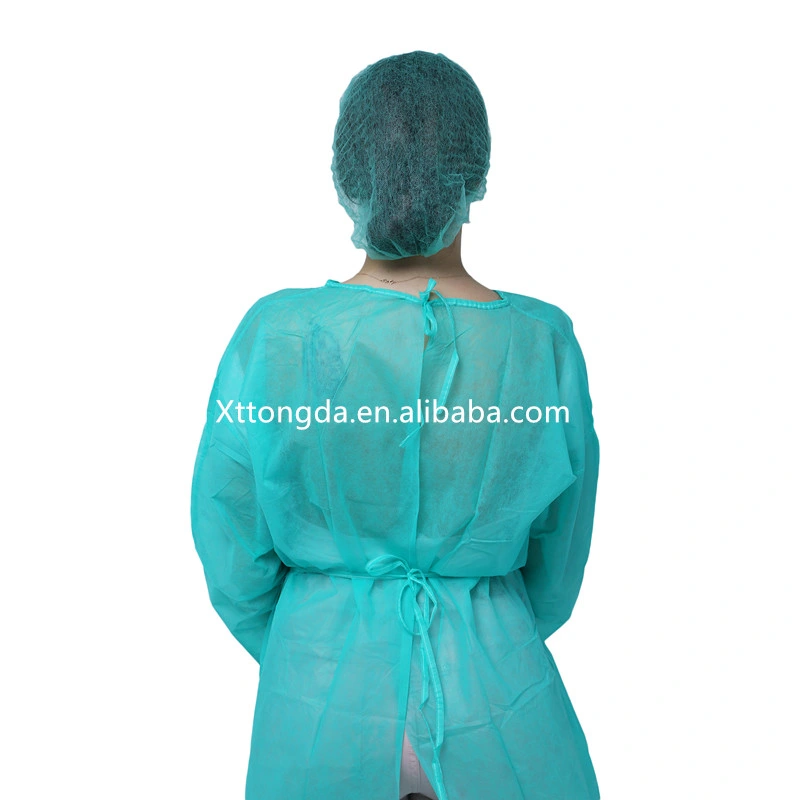 Custom Breathable Fluid-Resistant Disposable Isolation Gowns