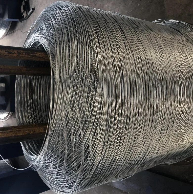 Zinc Coated Hot Dipped Galvanized Rod Carbon Galvanized Steel Wire