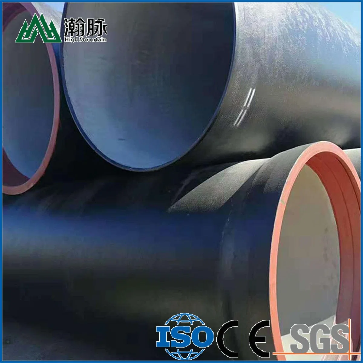 Coupling Sleeve Cast Iron Drain Pipe Fittings Centrifugal Ductile Iron Pipe