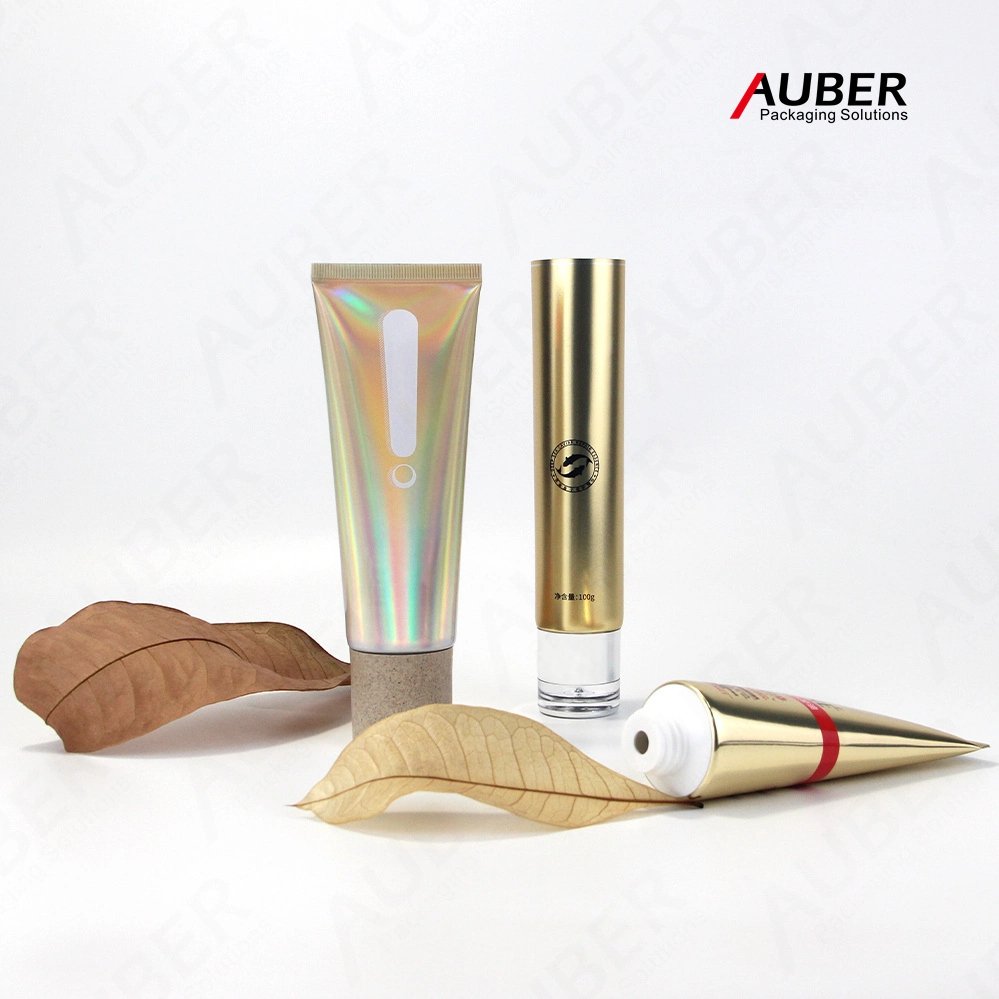 Tubes cosmétiques Holographic Hgl Tube Emballage cosmétique Tube laminé pour le visage.