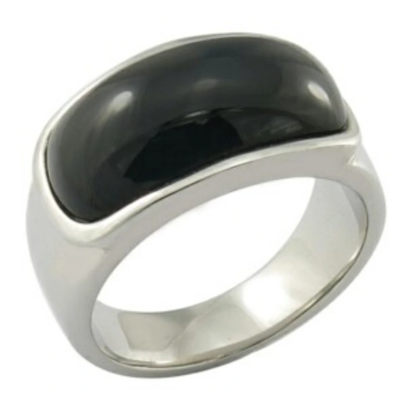 Tiger Eye Stone Stainless Steel Fashion Ring