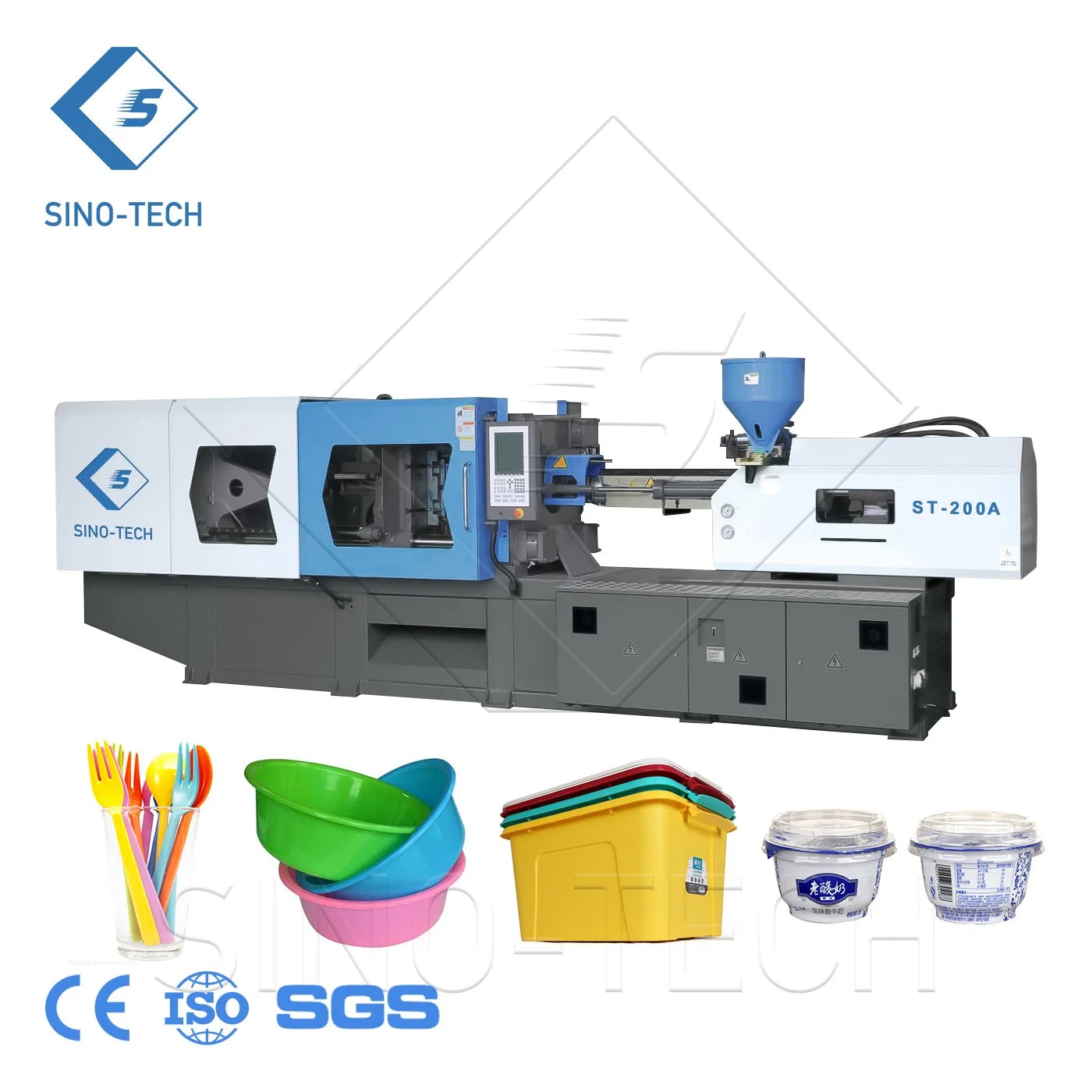 Plastic Household Product Spoon/Cup/Hanger/Basin/Basket Making Injection Molding Machine