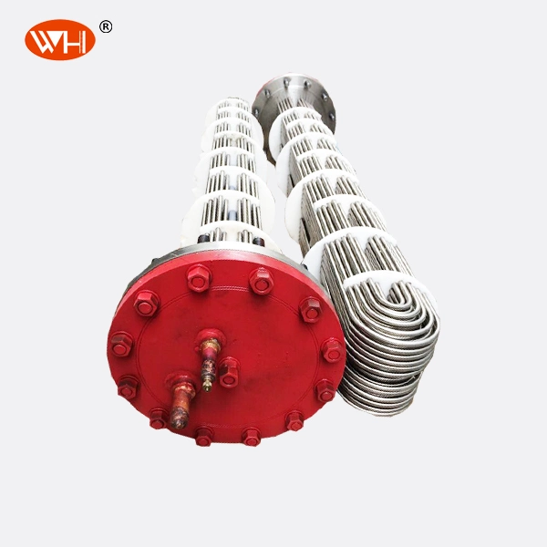 Shell and Tube Evaporator U Type Tube Coils Stainless Steel