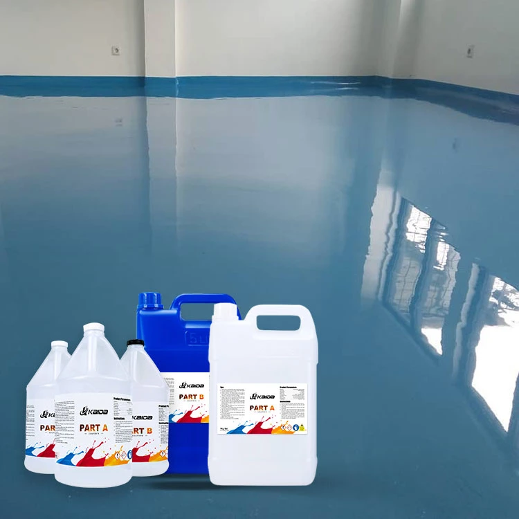High Quality Raw Materials Industry Glue Low Viscosity Epoxy Resin Metallic Flooring Resin Coating Paint
