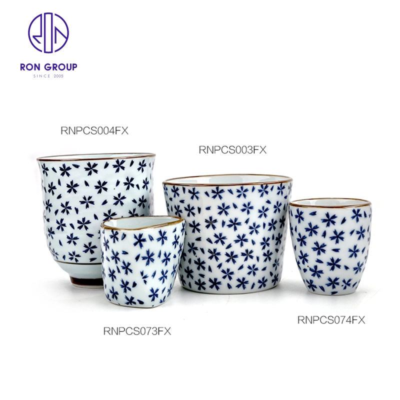 High Temperature Porcelain Is Suitable for Restaurant and Household Japanese Star Clear Wine Glass