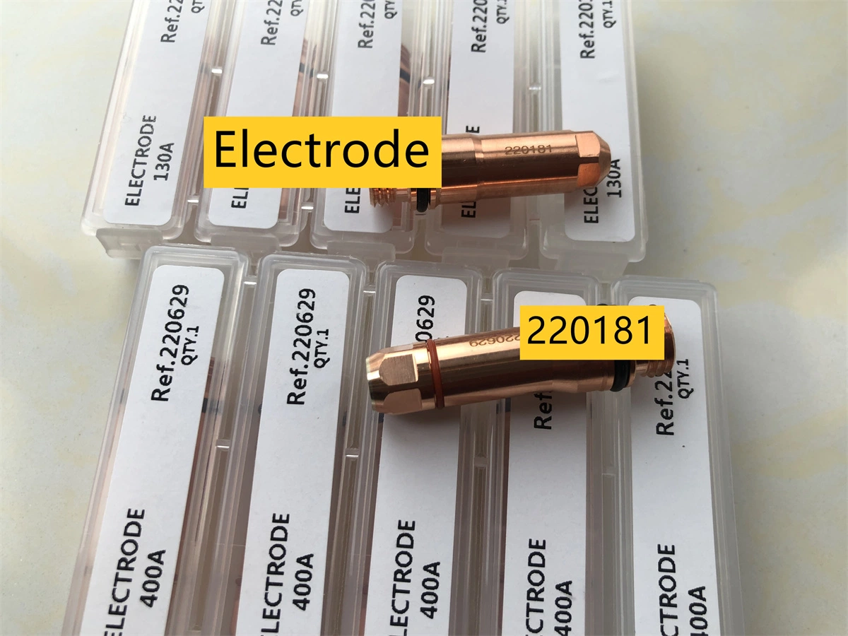 Customized Replacement Hypertherm Plasma Consumables Electrode 220181 220435 220629