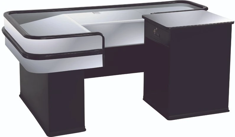 Customized Beautiful Modern Reception Counter Desk Design