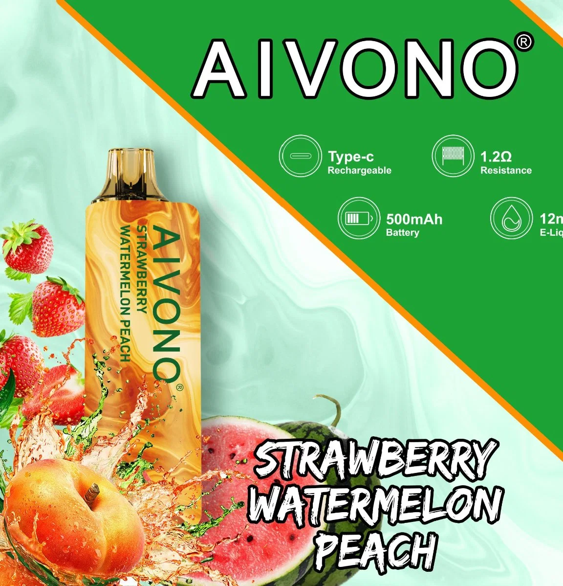 Цель Boxx Aivono Amazon 4000/5000/7000/10K Puffs 0%, 2%, 5% никотина одноразовые Vape