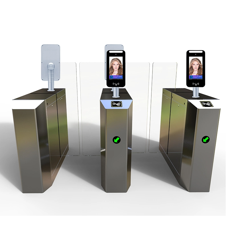 Face Recognition Thermometer Intelligent Time Attendance Access Control Turnstile Gate Barrier High Speed Turnstile Mechanism