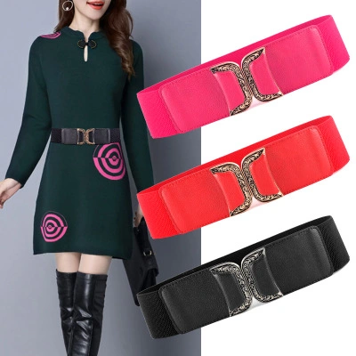 China Wholesale/Supplier Mix Color Design Slimming Elastic Womens Belt