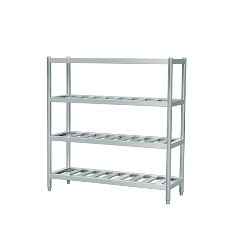 304 Edelstahl-Sheet-Regale Regal 4 Tier-Regale für Küchenlager