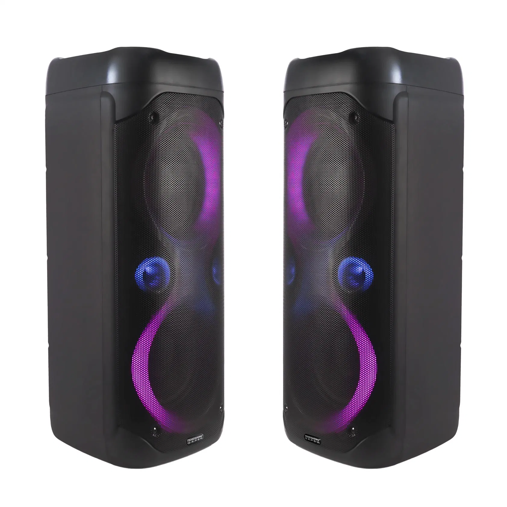 Temeisheng/Langting Dual 8inch Passive Active 2.0 Pair Speaker