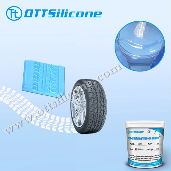 RTV 2 Silicone Rubber for Tire Mold Making Composite Industry Usage Casting Silicone