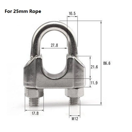 China Wholesale/Supplier 304 316 304 Stainelss Tensor de Terminal de cable de alambre de la eslinga de enlace rápido Inox torniquete de acero inoxidable Ojo y Clip Eyemarine