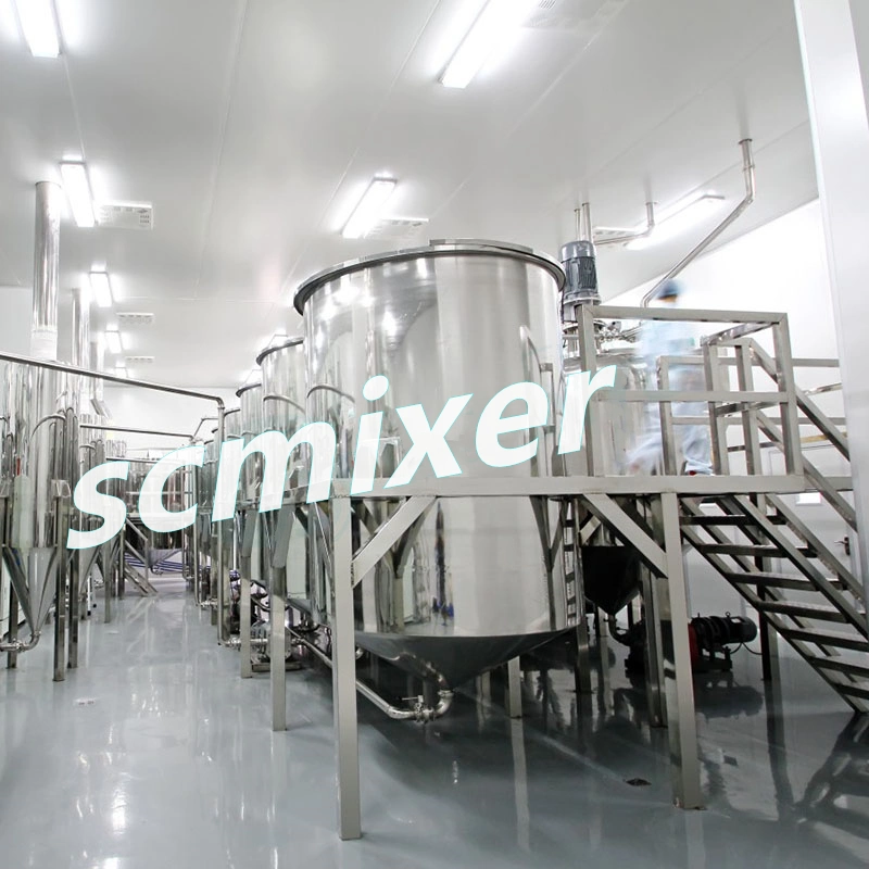 Vacuum Homogeneous Emulsifying Machine Cosmetics Agitator Sun Screen Emulsification Blender /Mixer Machine