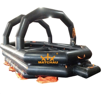 Solas Approval Marine Throw Over Board Inflatable Life Raft