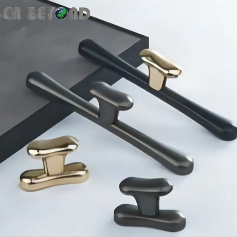 Cp/Bsn/MB/Br Customized Brass Black Surface Finished Kitchen Cabinet Pull Handles 3 4 5 Inch