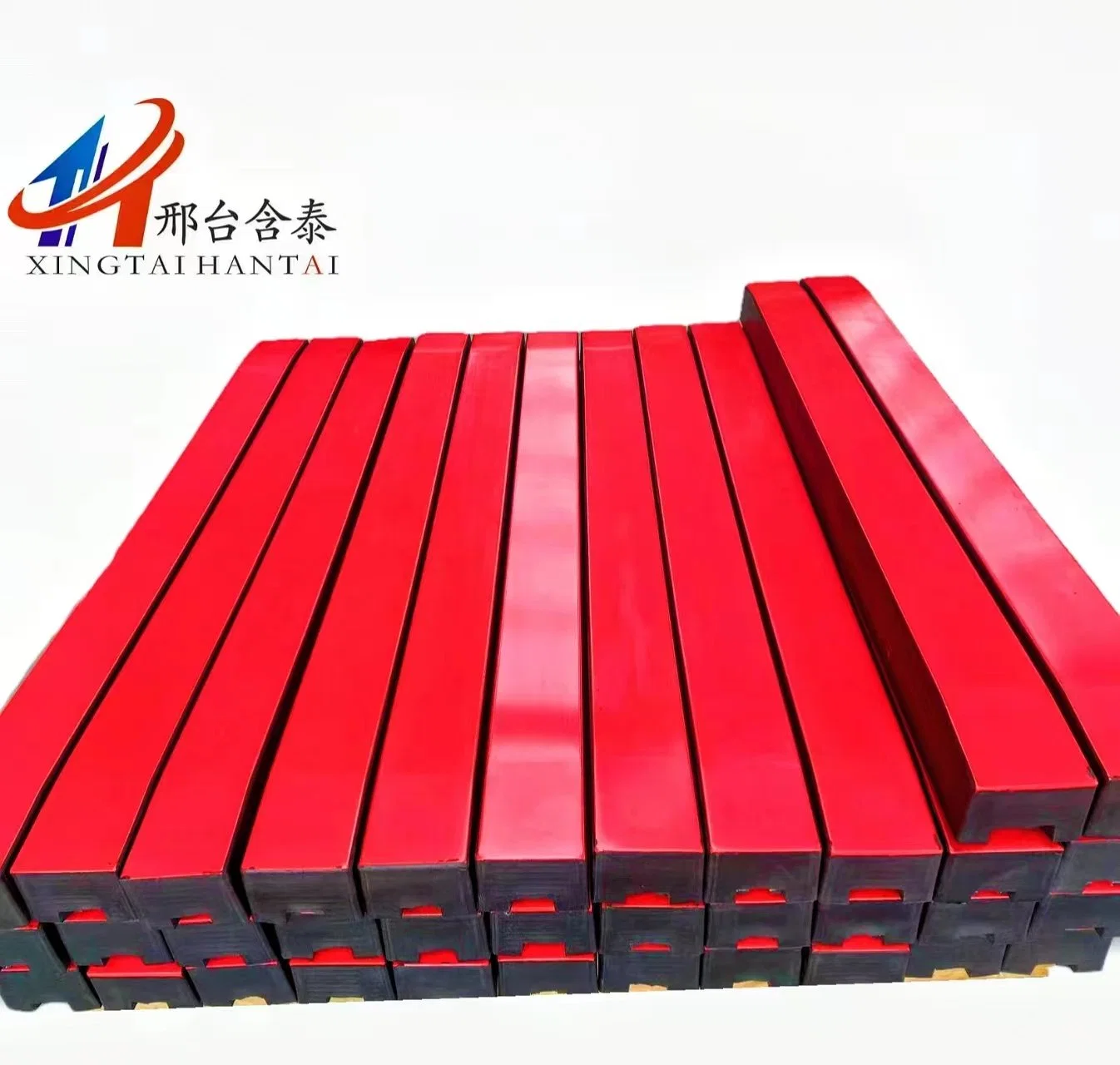 Conveyor Belt Fire Resistant UHMWPE Rubber Bar Impact Bar