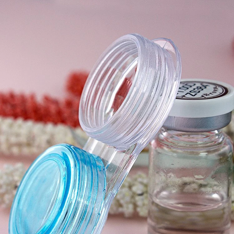 Eco-Friendly Lens Box Transparent Colourful Portable Custom Contact Lens Case