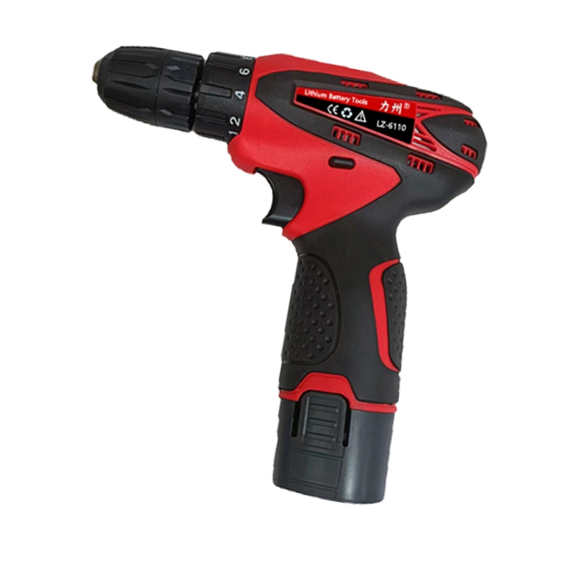 LZ-6110KIT lithium tool Li-ion Drill Hand Tools Hardware Tool Electric Li-ion Drill impact drill electric tool power tool cordless drill