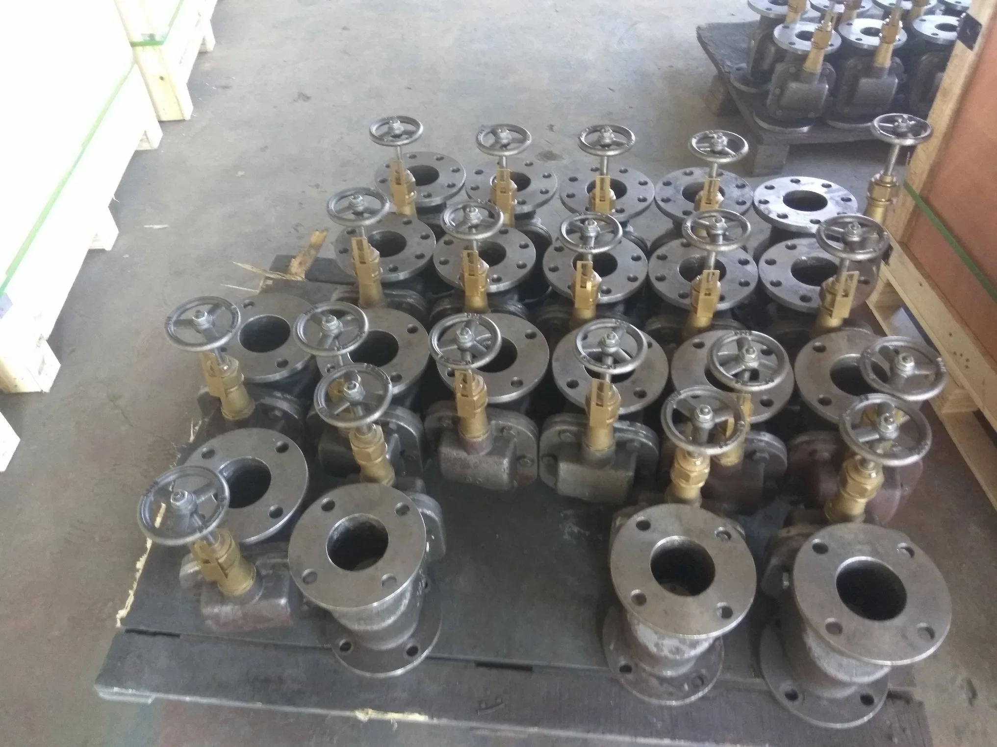 Hot Sale JIS Cast Iron Swing Type Check Valve Use Marine FC 5K 100A