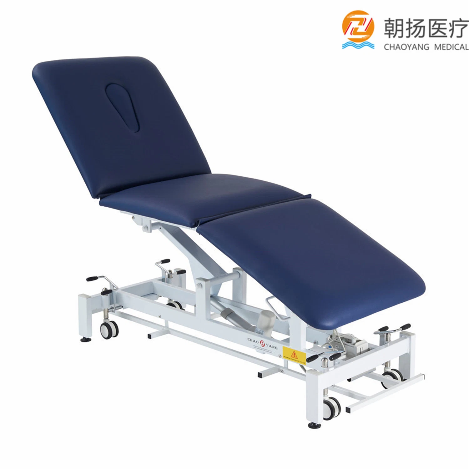 Cy-C108f Multifunctional Leisusre Treatment Chiropractic Beauty Furniture Salon Table Massage Bed with Footbar System