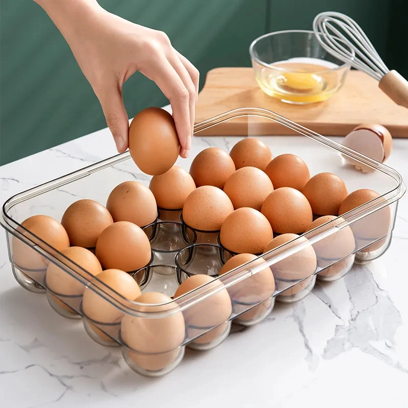 Transparent Clear Refrigerator Egg Storage Box