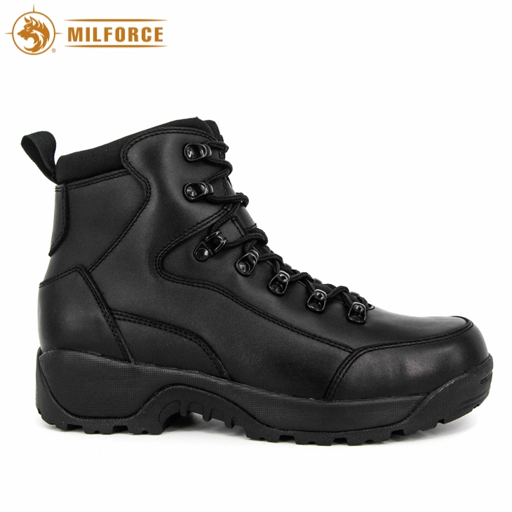 Estilo militar duradera negro estilo militar táctico Stab-Resistant zapatos botas de protección de corto