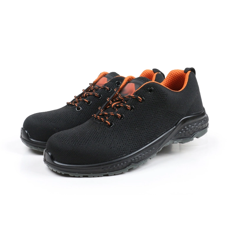 Light Weight Antistatic Industrial Fly Knit Work Type Men Steel Toecap Sport Safety Shoes Footwear China Work Safety Shoes