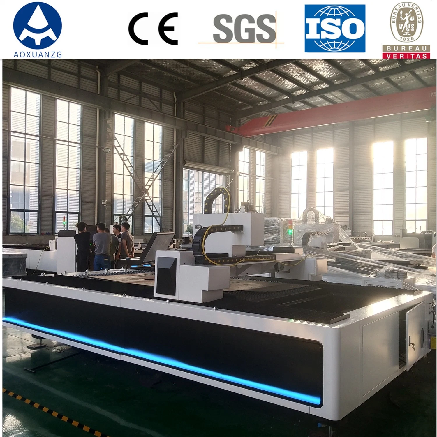 High Precision Fiber Laser Cutting and Engraving Machine for Metal-6015