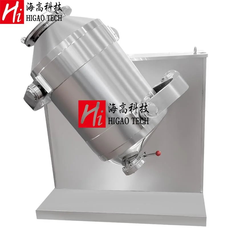 2-2000L Germfree 3D Three Dimensional Swing Movement Pellet Blending Mixer Equipment