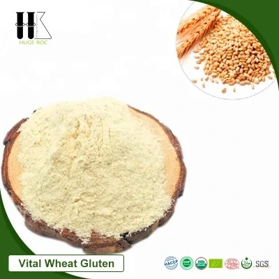 Aditivo de grado alimentario trigo vital orgánico Harina de gluten 25kg / Bolsa CAS 8002-80-0