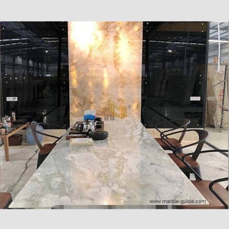 Natural Stone Marble Slabs Cost Green/Blue/White Marble Tiles for Table/Staircase/Flooring