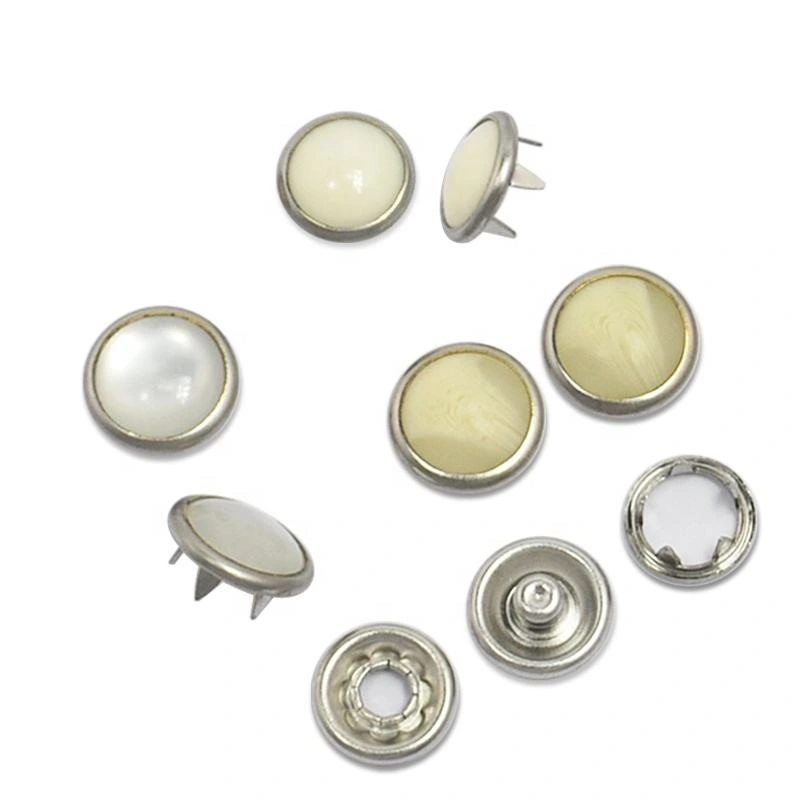 Wholesale/Supplier Manufacture Customized Brass Prong Ring Snap Button for Clothes