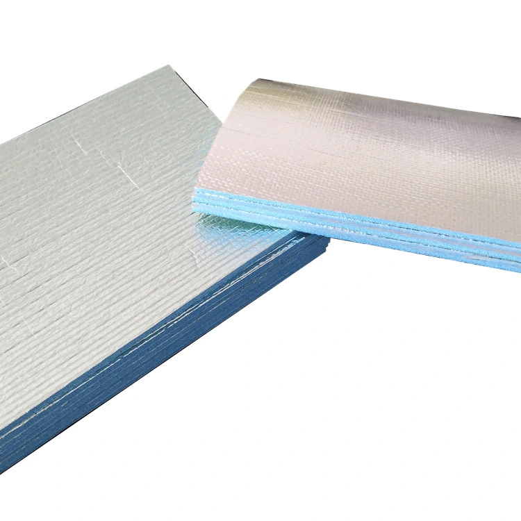 Chase Blue Pack OEM Polyurethane MPET Foams Insulation Material Foam Board Insulation Alu Foil Coated Xxpe Foam Thermal Insulation