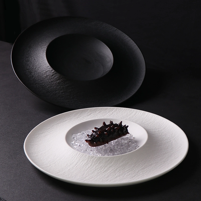 Venda por grosso de cerâmica de porcelana Dinnerware Vajillas Nórdicos para restaurantes de hotéis