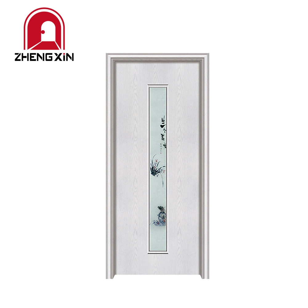 Original Factory Mom and Son Solid Wooden Exterior Double Door Bathroom WPC MDF Door Design