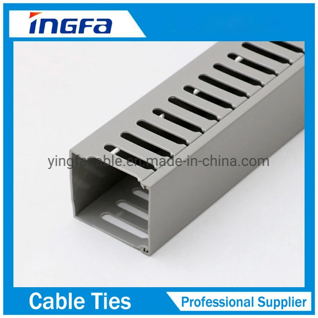 Cable Wiring Slotted Duct Grey Color