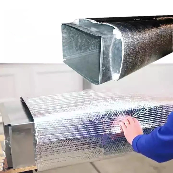 Film de laminage en aluminium pour PET réfléchissant pour matériaux d'isolation de conduit