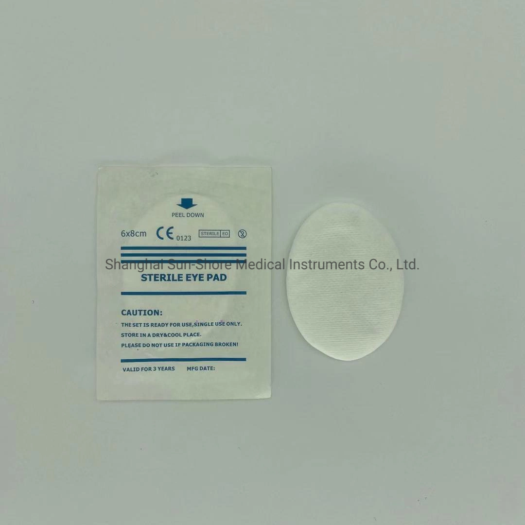 ISO & CE Certificated Eye Pad/Medical Sterile Eye Dressing Pad