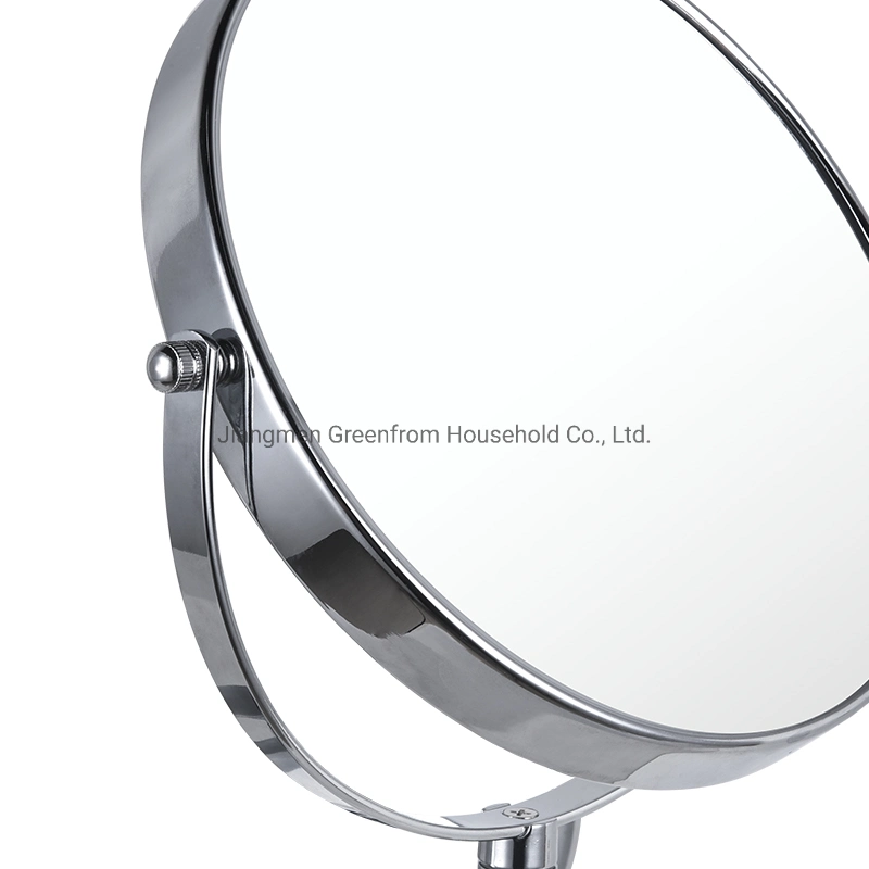 Greenfrom 8 Inches Round Dual Sides Magnifying Wall Mount Mirror